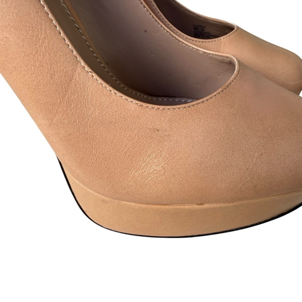 Vince Camuto Morning Leather High Heels Platform Pumps Size 9 - Picture 2 of 16